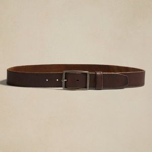 Banana Republic Factory Leather Distressed Belt